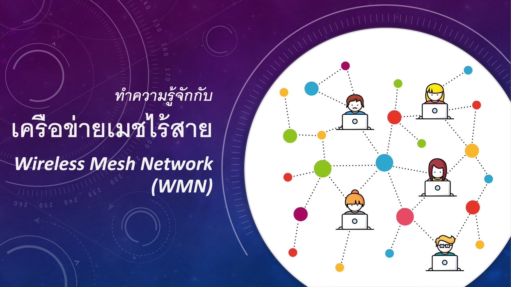 ทำความรู้จักกับเครือข่ายเมชไร้สาย (Wireless Mesh Network : WMN) ใน 5 นาที