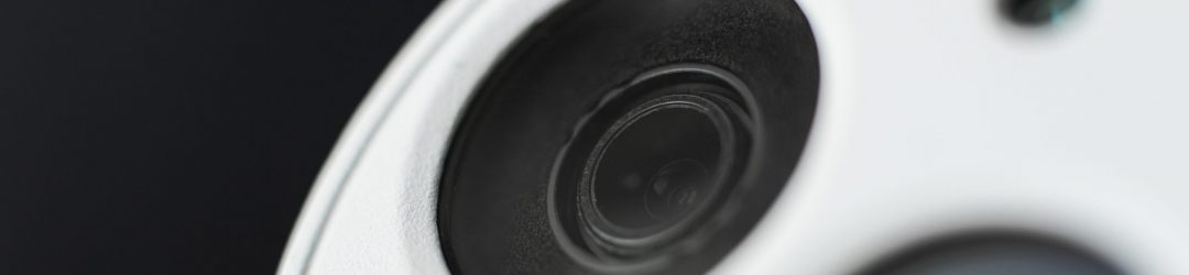 white-security-cctv-dome-type-camera-close-up-lens-ir